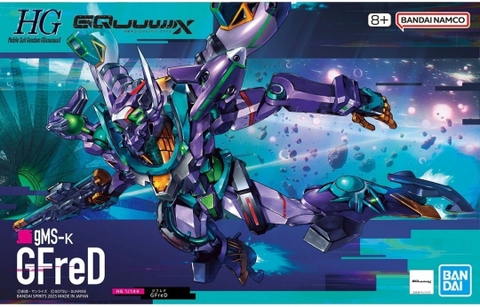 Mô Hình Lắp Ráp Gundam HG GQ 1/144 Gundam GFreD của Bandai Nhật Bản