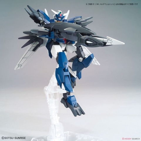 Mô Hình Lắp Ráp Gundam HGBD:R 1/144 MERCUONE UNIT GUNDAM BUILD DIVER cuar Bandai Nhật Bản