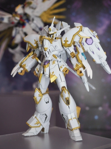Mô Hình Lắp Ráp Gundam HGCE 1/144 Black Knight Squad Cal-re.A / Calrea của Bandai Nhật Bản
