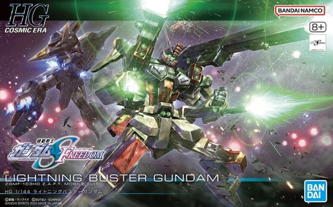 Mô Hình Lắp Ráp Gundam HG 1/144 LIGHTNING BUSTER GUNDAM của Bandai Nhật bản