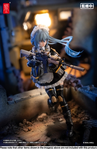 Mô Hình Ráp Sẵn figure 1/12 RA-02 Tactical Maid Kazune Tokiwa của Snail Shell