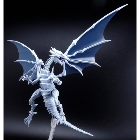 Mô Hình Lắp Ráp Figure-rise Standard Amplified Blue-Eyes White Dragon (tặng kèm base)