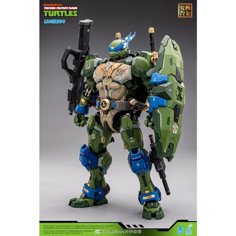 Mô Hình Ráp Sẵn Metal Build MB TMNT Teenage Mutant Ninja Turtles LEONARDO của Heatboys