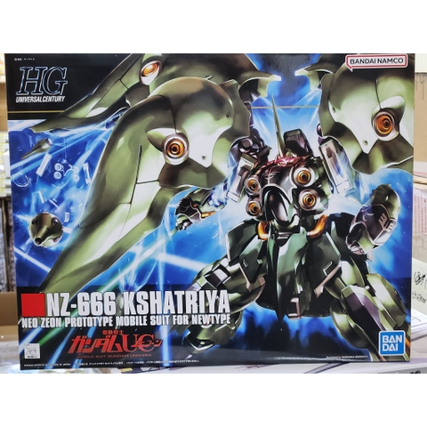 Mô Hình Gundam HG Kshatriya NZ-666 Bandai 1/144 HGUC Đồ Chơi Lắp Ráp Anime Nhật