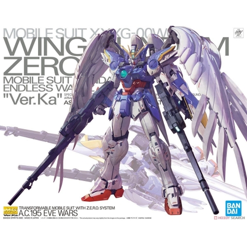 Mô Hình Lắp Ráp MG 1/100 Wing Gundam Zero EW Ver Ka - Chính hãng Bandai Nhật Bản