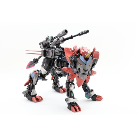 [Hàng Sẵn] Mô Hình Robot Biến Hình Transformers NT08 Leonidas Black Lion 2023 ver PE Xerxes ( Màu Đen )  của NeoArt Toys