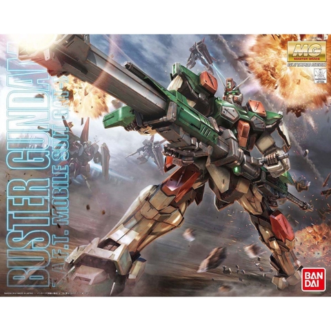Mô Hình Lắp Ráp Gunpla Gundam MG 1/100 Buster Gundam Chính Hãng Bandai Nhật Bản