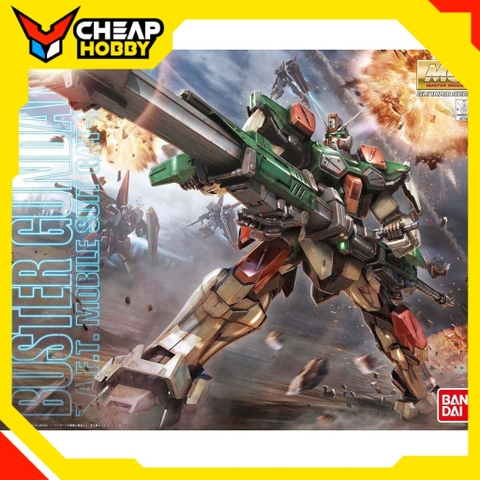 Mô Hình Lắp Ráp Gunpla Gundam MG 1/100 Buster Gundam Chính Hãng Bandai Nhật Bản