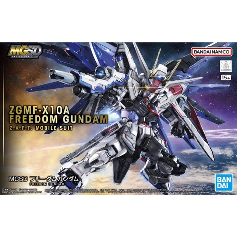 Mô hình Lắp Ráp Gundam Gunpla MGSD Freedom Gundam - Chính hãng Bandai Nhật Bản