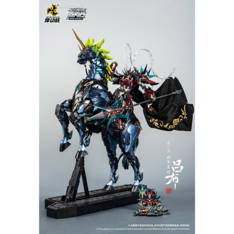 Mô Hình Ráp Sẵn Metal Build MNQ-05CX God of War Lữ Bố cùng Ngựa Xích Thố Phiên Bản giới hạn 999 bản