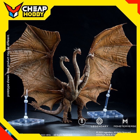 Mô hình Action figure King Ghidorah phần phim Godzilla: King of the Monsters (2019) của hiyatoys hiya toys