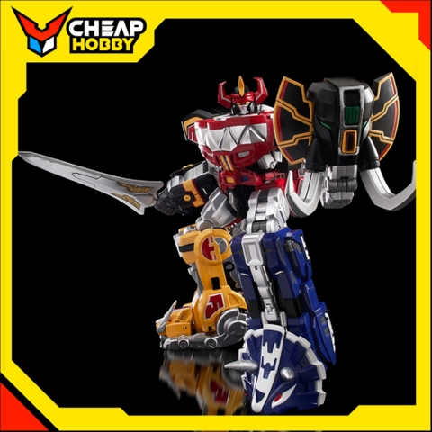 [Hàng Sẵn] Mô Hình lắp Ráp Model Kit Dino Megazord / Daizyujin dòng Furai Model của FlameToys