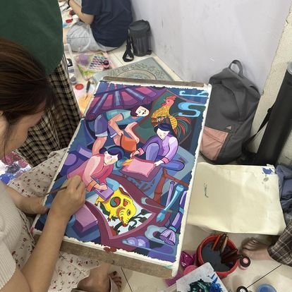 LUYỆN ĐỀ TRANG TRÍ MÀU