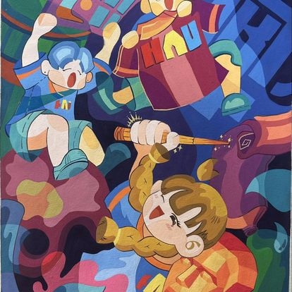 BỐ CỤC TRANG TRÍ MÀU