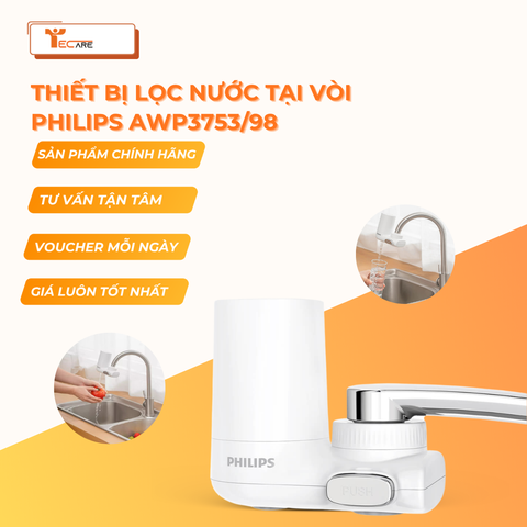 Philips lọc nước đầu vòi bồn rửa thực phẩm, rửa bát AWP3753/98