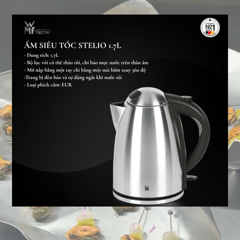 WMF Ấm siêu tốc STELIO - dung tích 1.7L