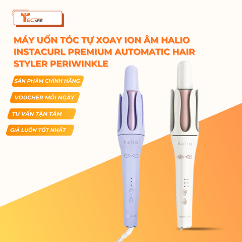 Halio Máy uốn tóc tự động instaCurl Premium Automatic Hair Styler