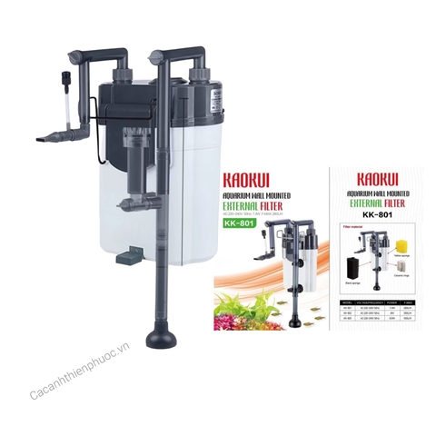 Lọc Treo Kaokui 801-802-803 - Bộ Lọc ( Có kèm VLL) Chuyên Dùng Cho Hồ Cá Tép Cảnh-Lọc Thuỷ Sinh- Cá Cảnh Thiên Phước