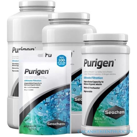 Purigen Seachem Vât Liệu Lọc Cao Cấp Cho Hồ Thủy Sinh- Cá Cảnh Thiên Phước