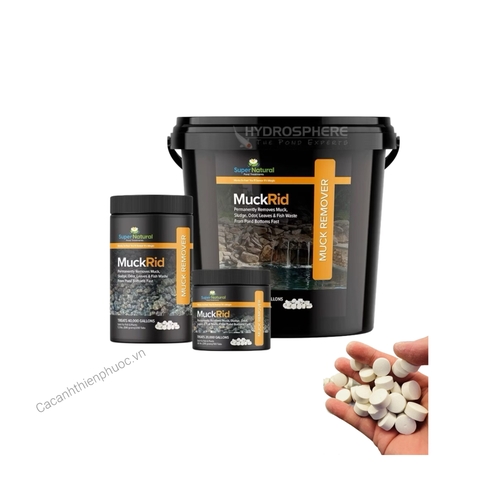 Vi Sinh Dị Dưỡng Siêu Phân Huỷ Muckrid - Phân Huỷ Phân Cá Cặn Bẩn Chất Thải Hữu Cơ Nhanh - Cá Cảnh Thiên Phước