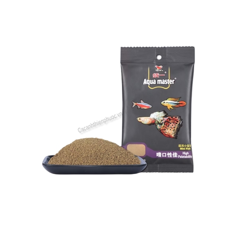 Thức Ăn Cá Aqua Master Mini Fish Crumble- Thức Ăn Cá - Cá Cảnh Thiên Phước