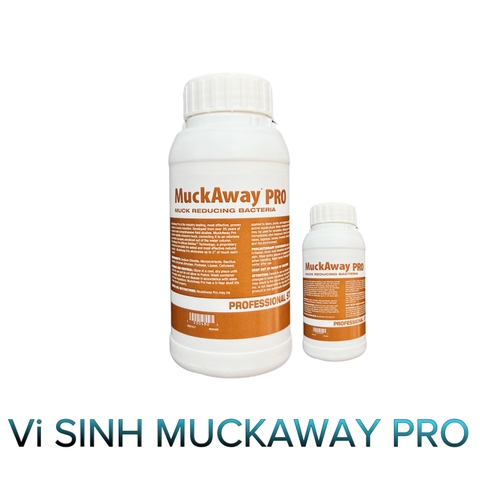 Vi Sinh Viên Nén Muckaway Pro- Vi Sinh Xử Lý Cặn Hữu Cơ- Cá Cảnh Thiên Phước