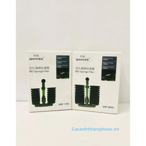 Lọc Vi Sinh Bio Sponge Filter Có Chổ Chứa Vật Liệu Lọc Dành Cho Hồ Thủy Sinh- Cá Cảnh Thiên Phước