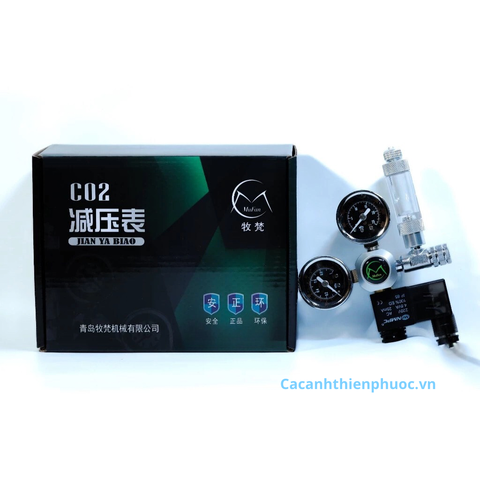 Van Điện Tinh Chỉnh Co2 Mufan Kèm Đếm Giọt- Van Co2- Cá Cảnh Thiên Phước