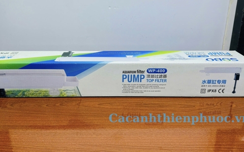 Lọc Tràn Có Bơm Sobo Pump Cho Hồ Thủy Sinh- Cá Cảnh Thiên Phước