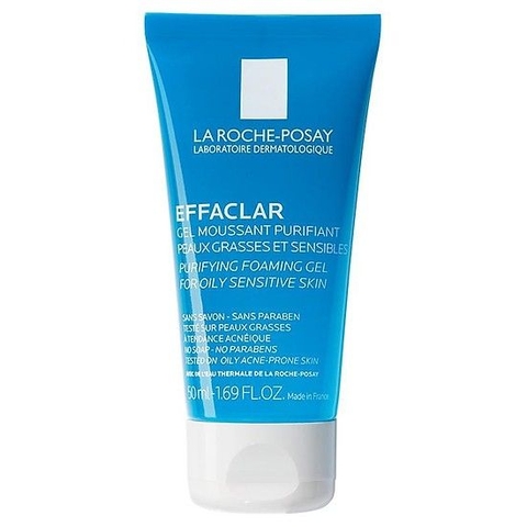 Sữa rửa mặt trị mụn La Roche-Posay Effaclar Purifying Foaming Gel 50ml