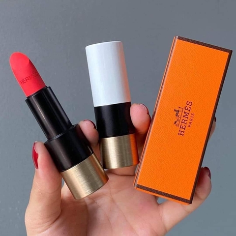 Son Hermès Matte Màu 64 Rouge Casaque