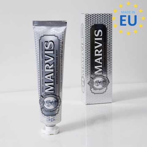 Kem Đánh Răng Marvis Smokers Whitening Mint 85ml