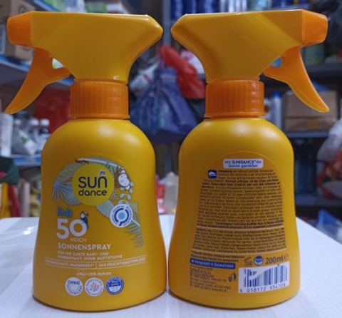 Xịt chống nắng Sundance Kids 50 hoch 200ml