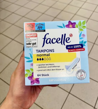 Tampon Facelle Normal 3 Giọt – Hộp 64 chiếc