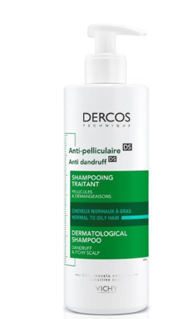 VICHY xanh Dầu gội trị gàu da dầu 390ml