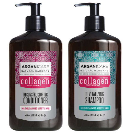 Cặp gội xả collagen Arganicare 400ML