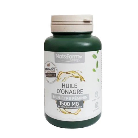 Tinh dầu hoa anh thảo hữu cơ Pháp Nat&Form Huile D’Onagre