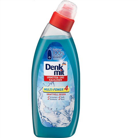 Dung dịch vệ sinh bồn cầu Denkmit WC-Reiniger 750ml – Làm sạch bồn cầu hiệu quả từ Đức