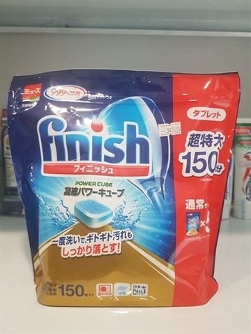 Viên rửa bát Finish 150 Viên – Làm sạch hiệu quả cho máy rửa bát