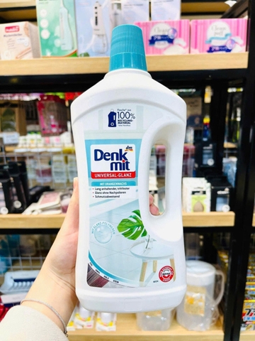 Nước Lau Sàn Gạch Denkmit Universal-Glanz 1L Đức Chính Hãng