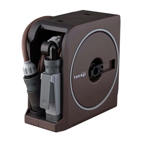 Bộ vòi tưới cây 20m NANO NEXT Takagi RM1220BR – Dây dài tiện lợi, 4 chế độ phun, chống xoắn