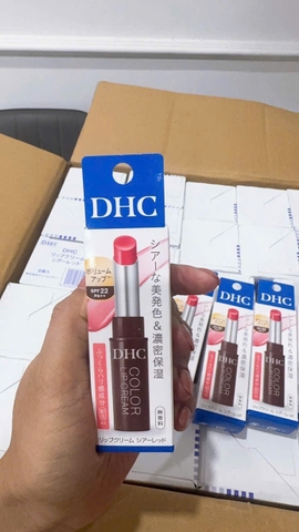 Son dưỡng môi có màu DHC Color Lip Cream Nhật Bản – Dưỡng ẩm sâu, lên màu tự nhiên