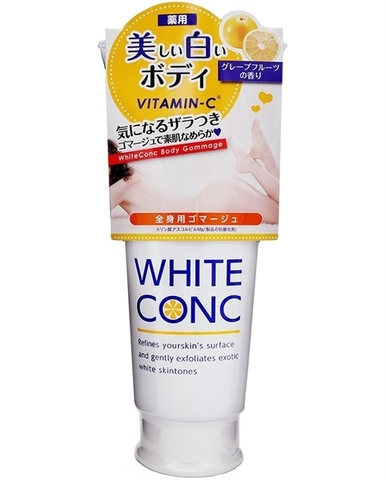 Tẩy da chết body White ConC 150ml – Làm sạch da, hỗ trợ da sáng mịn