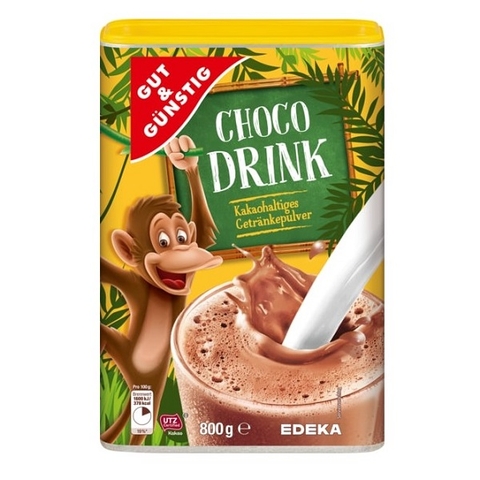 CHOCO DRINK ĐỨC 800G | HƯƠNG VỊ SOCOLA NGON MỊN – KHỞI ĐẦU MỖI NGÀY ĐẦY NĂNG LƯỢNG
