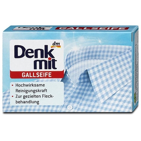 Xà Phòng Denkmit Gallseife 100g – Tẩy Vết Bẩn Quần Áo Hiệu Quả Đức