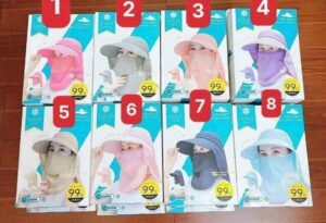 Mũ khẩu trang chống nắng Nhật Bản cao cấp – Chống UV, Thoáng Mát