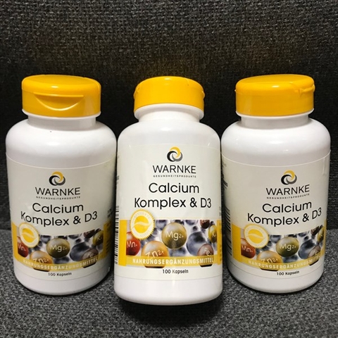 Viên Uống Calcium Komplex & D3 – Bổ Sung Canxi Tối Ưu, Cho Xương Khớp Chắc Khỏe Mỗi Ngày