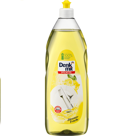Nước rửa chén Denkmit Spülmittel Zitrone 1 lít Đức – Hương chanh tươi mát
