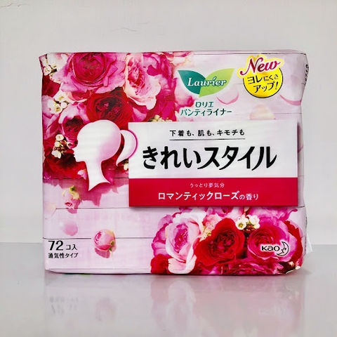 BVS hàng ngày Kao Laurier&nbsp; 72 Miếng – Mỏng nhẹ, thoáng khí, bảo vệ dịu nhẹ mỗi ngày