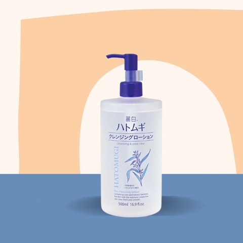 Nước tẩy trang ý dĩ Hatomugi Nhật Bản - 500ml
